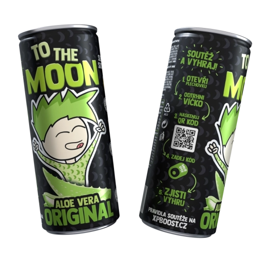 Fruit non-alcoholic drink with aloe vera 0.25 l