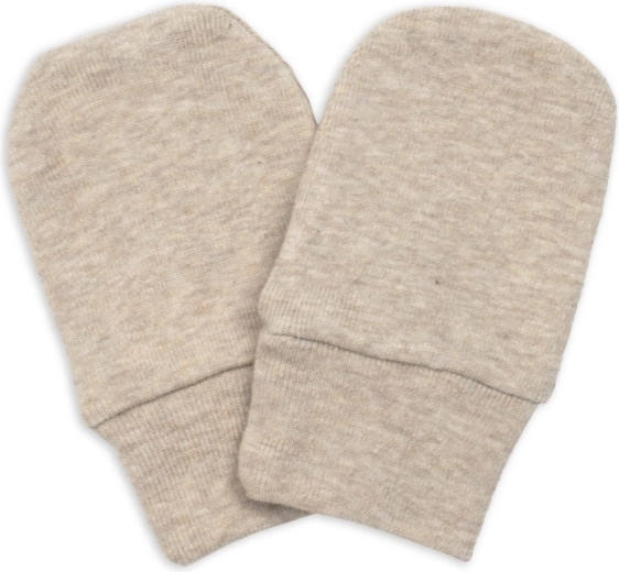 Lodger anti-scratch mittens Melange Beige