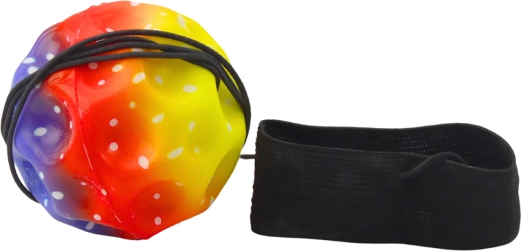 Elastična vrvica vrača žogico v roko