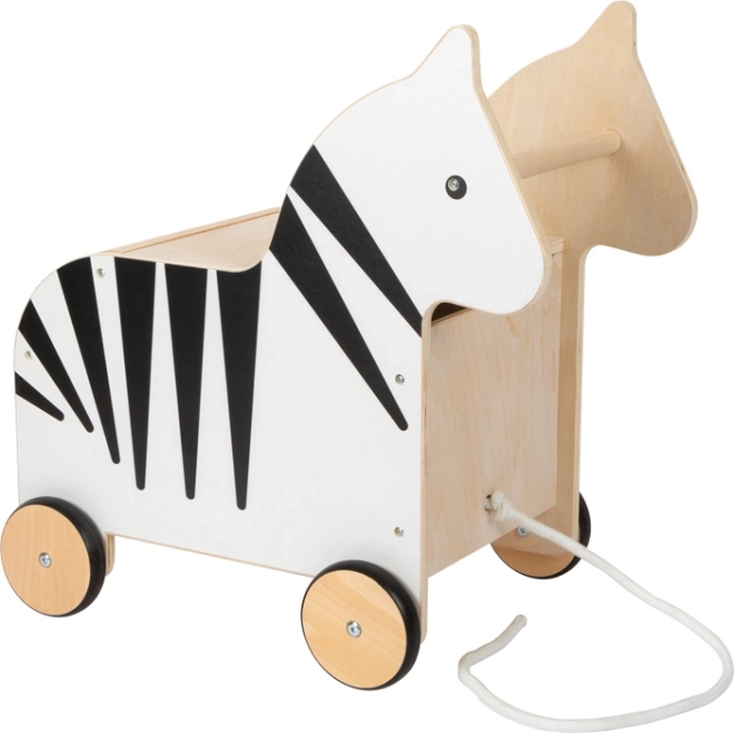 shranjevalni vozni zaboj za igrače Zebra Wildlife small foot