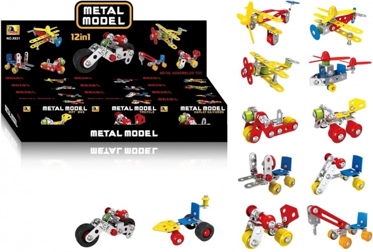 Construction Set for Vehicle Metal/Plastic