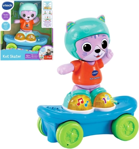 Mačka na skejtbordu VTech