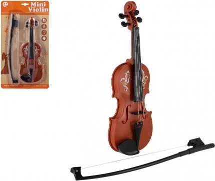 Plastične mini violine 26 cm z lokom za otroke