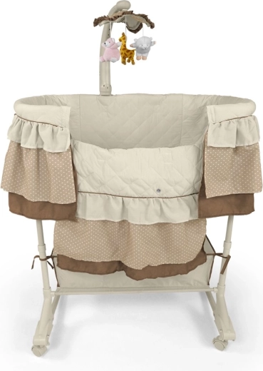 Enostavno premikanje in sprememba v zibajočo posteljico