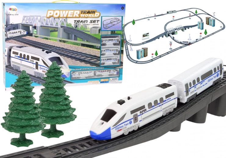 Little Train by the Tracks City