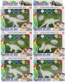 Dinozaver za barvanje – ustvarjalni komplet za otroke