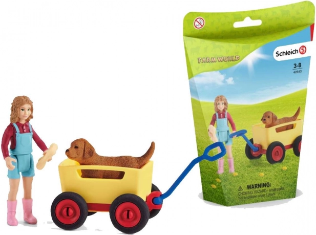 Schleich Farm World voziček za psa