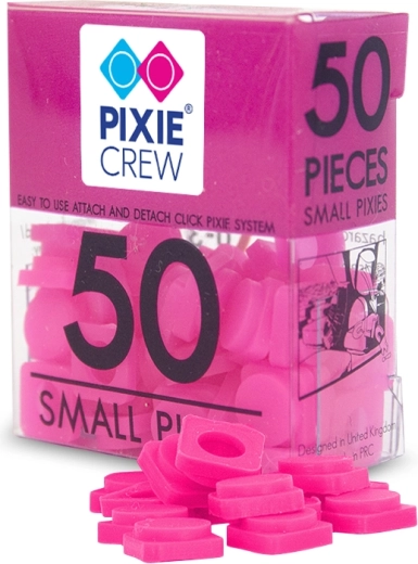Pixie Crew mali piksli neonsko rožnati