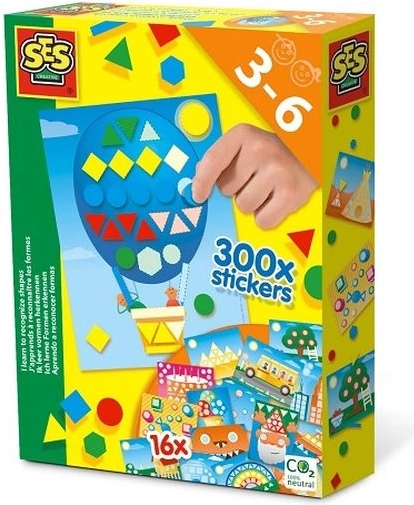 SES Creative geometrijske oblike za lepljenje