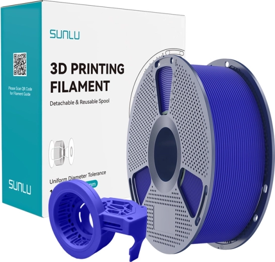 Sunlu high-speed matte PETG filament blue