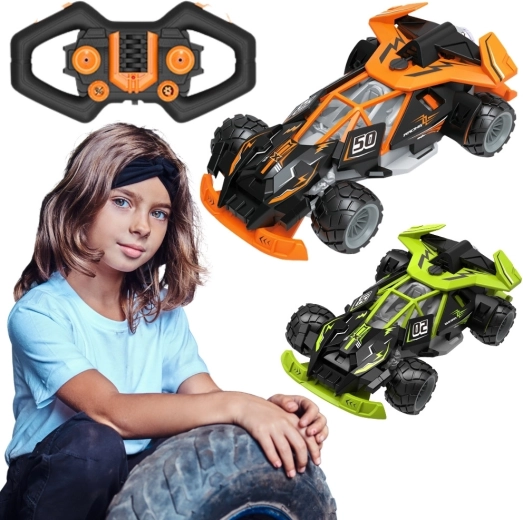 Woopie RC Racing Car with Steam and LED Lights