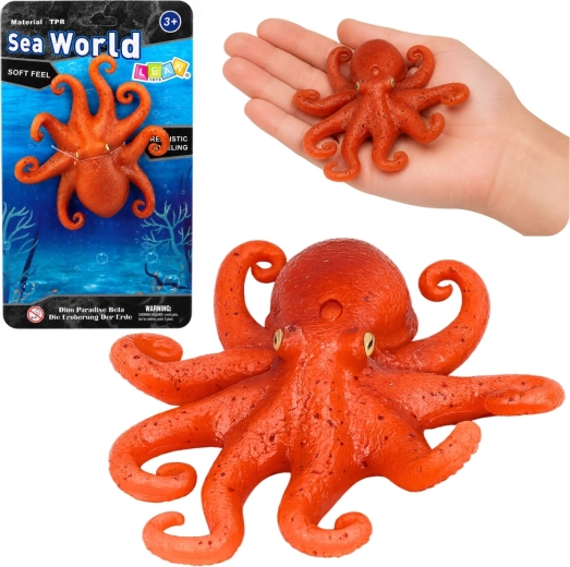 Realistična prožna gumijasta figurica hobotnice 14 cm