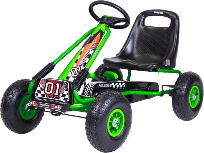Otroški pedalni gokart BABY MIX Razor zelen