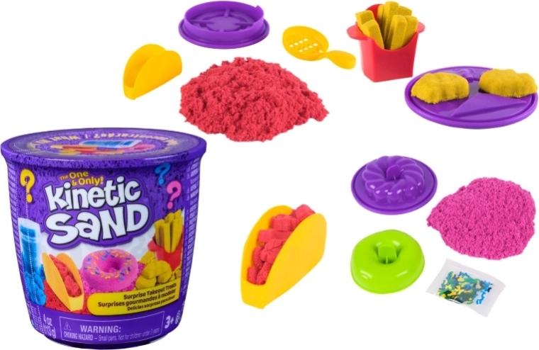 Spin Master Kinetic Sand presenečenje v kozarčku