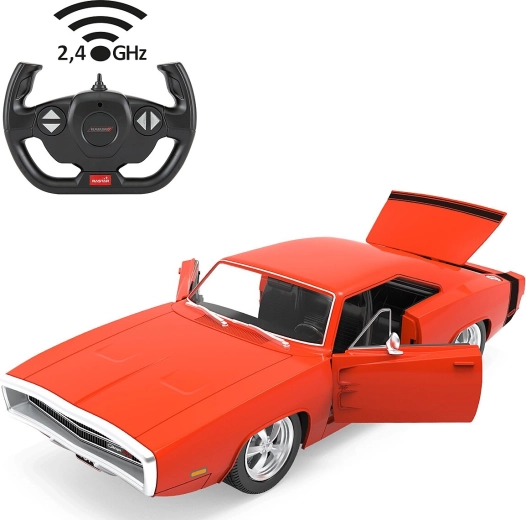 RC-model Dodge Charger R/T 1970 v merilu 1:16, rdeč