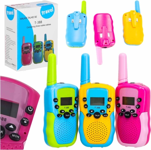Kids’ Walkie-Talkies – Set of 3