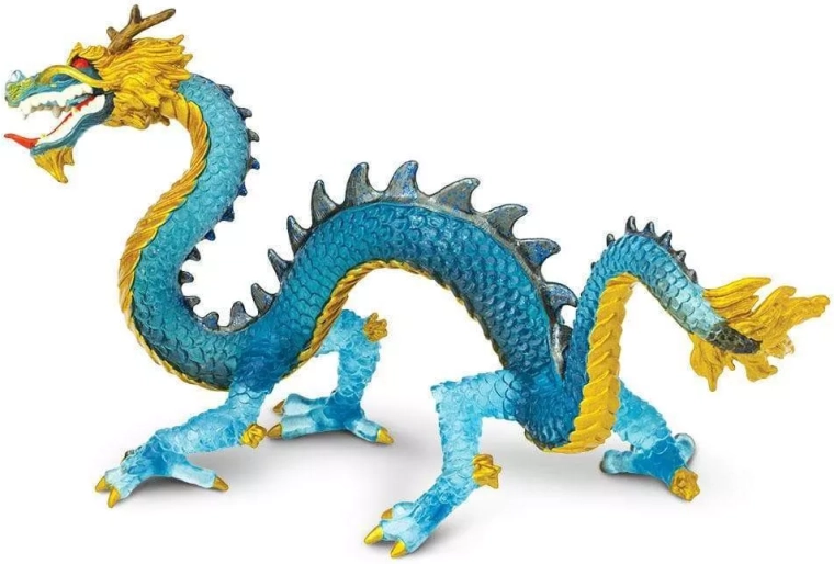 Safari Ltd. figurica modri kristalni zmaj - 1 kos