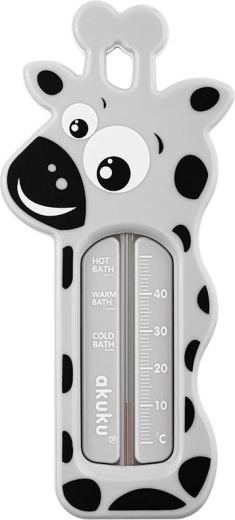 otroški kopalni termometer Akuku žirafa siva