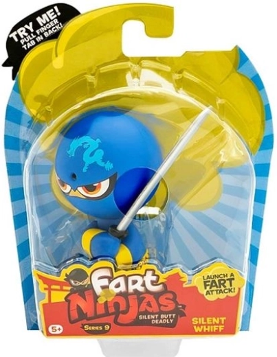 Fart Ninjas figurica z zvokom silent whiff