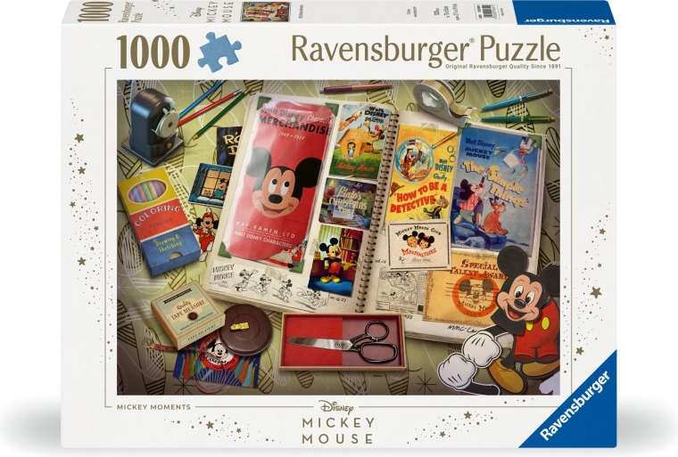 Ravensburger sestavljanka Disney: Mickeyjeva obletnica 1950, 1000 kosov