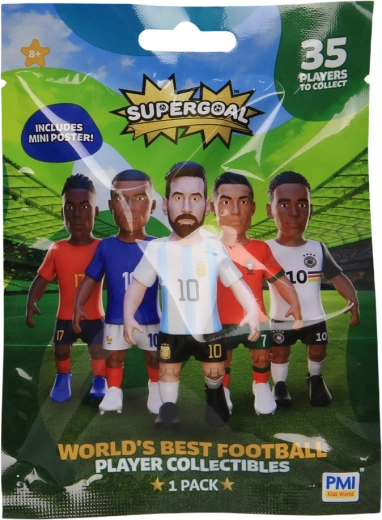 Supergoal figurica nogometaša z mini plakatom