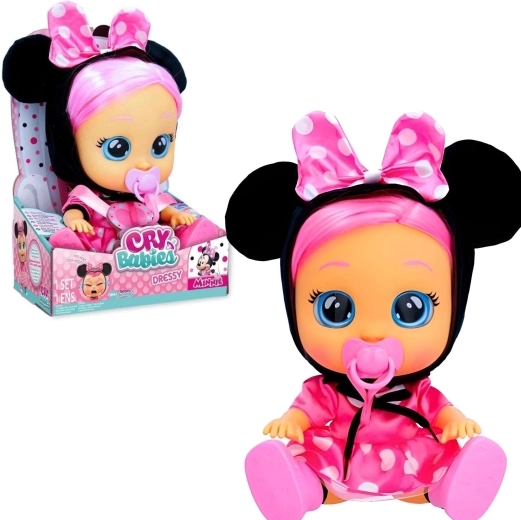 Cry Babies Magic Tears interaktivna punčka MINNIE od Disneyja