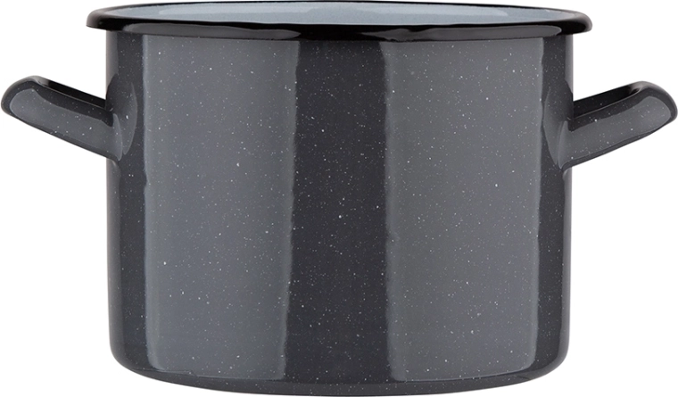 Lonec preprost 1,5 l siv lisast 14 cm