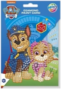 Kreativni set diamantnega slikanja PAW PATROL 18 × 12,5 cm