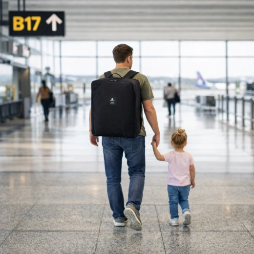 Udobno nošenje v roki ali na hrbtu