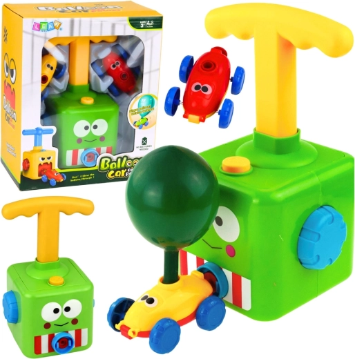 Balonska raketna dirkalna steza – izobraževalni set za otroke Žaba