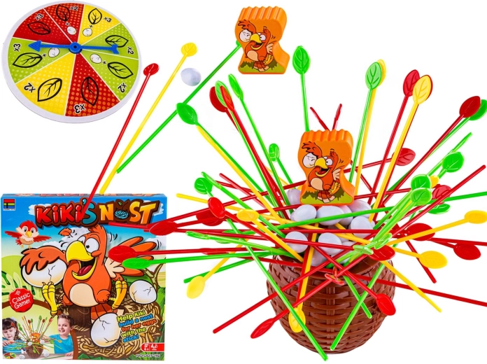 Dexterity game Kiki's Nest – build a nest for the chick