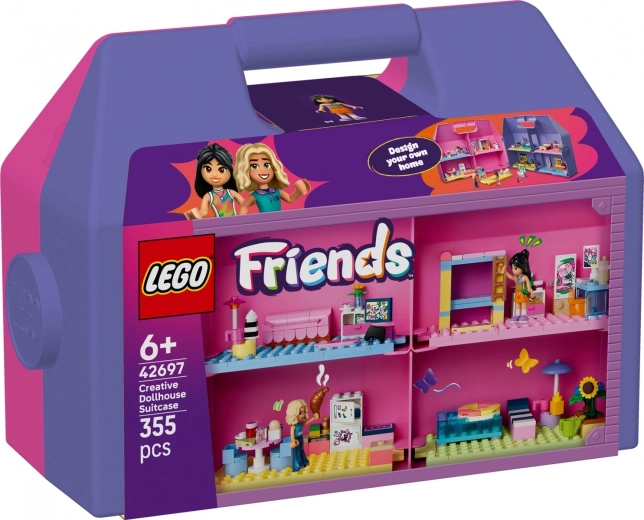 LEGO Friends ustvarjalni kovček s hišico za punčke