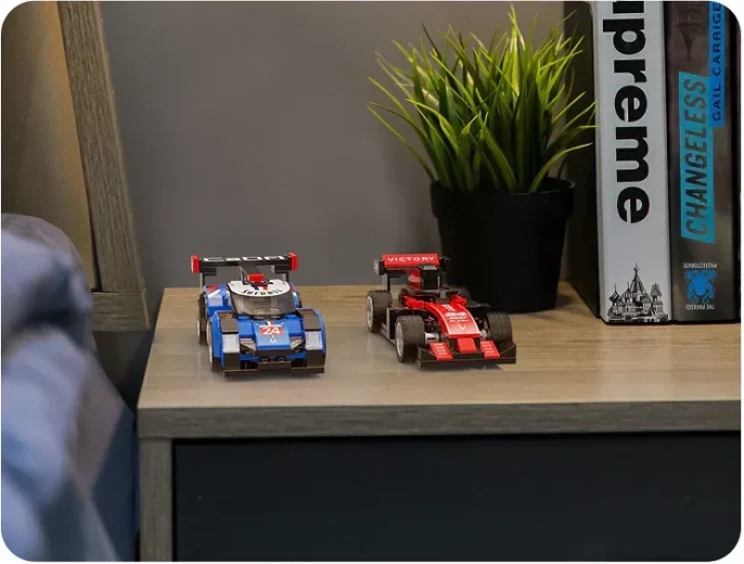 Kompaktna velikost za domače dirke