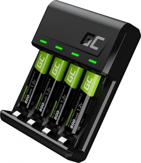 Polnilnik VitalCharger + 4x AAA akumulatorji 800 mAh