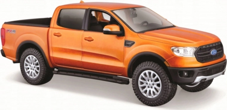 Kompaktni model Ford Ranger 2019 oranžen