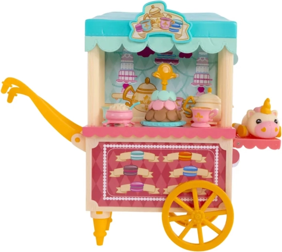 Čajni voziček poln dobrot