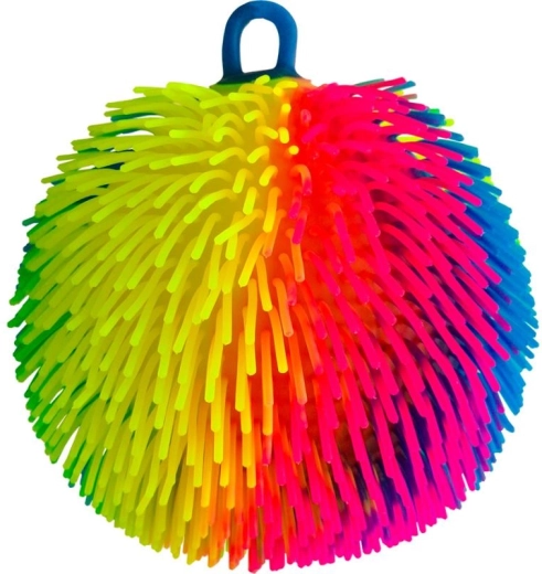 Sporto kosmat tribarvni žogica s svetlobo