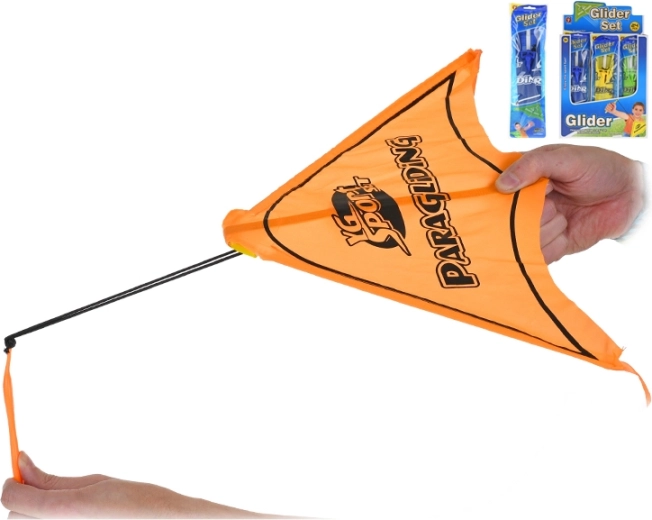 Izstreljivo tekstilno jadralno krilo s padalcem 43 cm