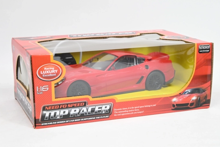 Top Racer RC dirkalni avto rdeč 1:16