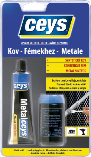 Kit s kovinskim polnilom 40 ml + 40 g CEYS