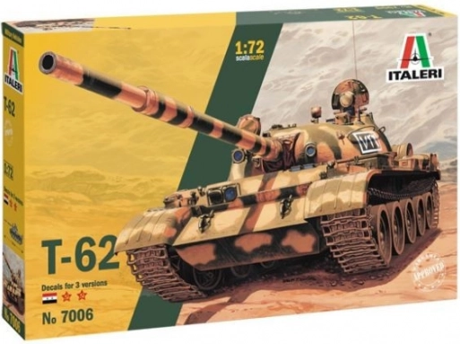 Plastični model tanka T-62 1:72 Italeri
