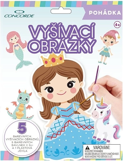 Concorde vezenje slik pravljica