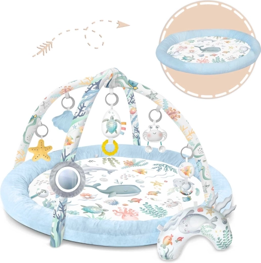 Mehka blazinica za čas na trebuščku