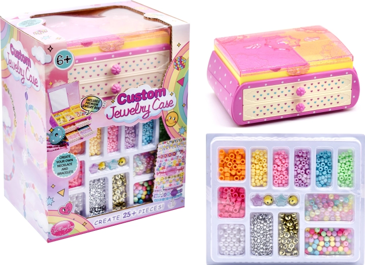 Komplet kroglic s škatlico za nakit