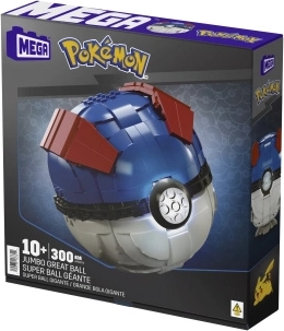 Mega Pokémon Jumbo Great Ball gradbeni komplet s svetlobnim učinkom