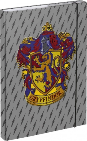 Baagl mapice za šolske zvezke A4 Harry Potter Gryfondom grb