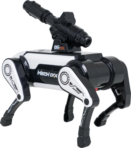 Futuristični robotski pes z LED-osvetlitvijo