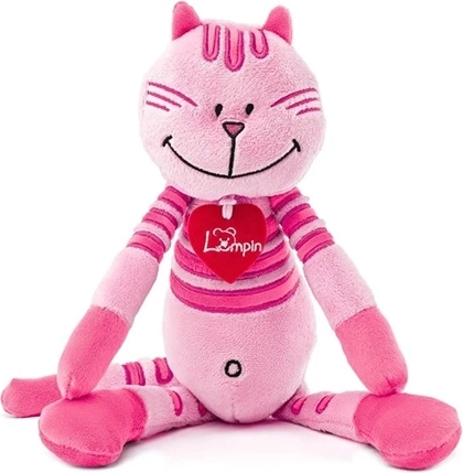 Woodyland Lumpin plišasta mačka Rosalie rožnata 38 cm