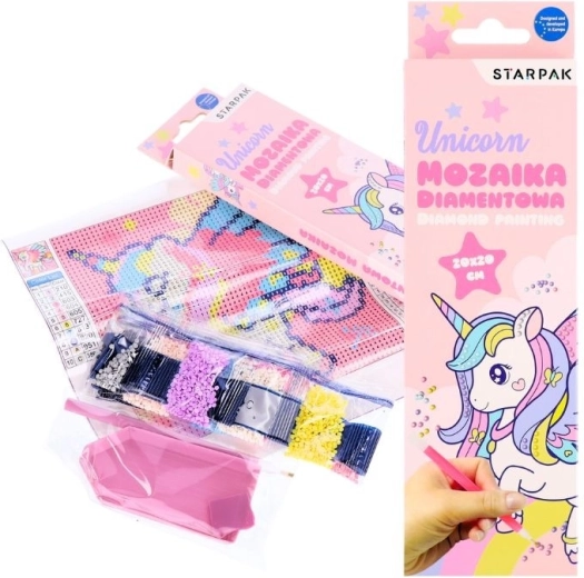 Diamantna mozaika samorog - 1 kos