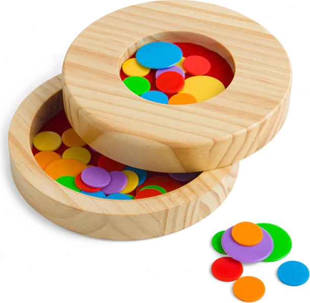Bigjigs Toys lesena igra bolhe